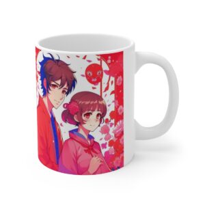 Valentines Day Manga Lover Cute Couple – Ceramic Mugs, 11oz, 15oz