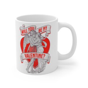 Will You Be My Valentine – white – Ceramic Mugs, 11oz, 15oz